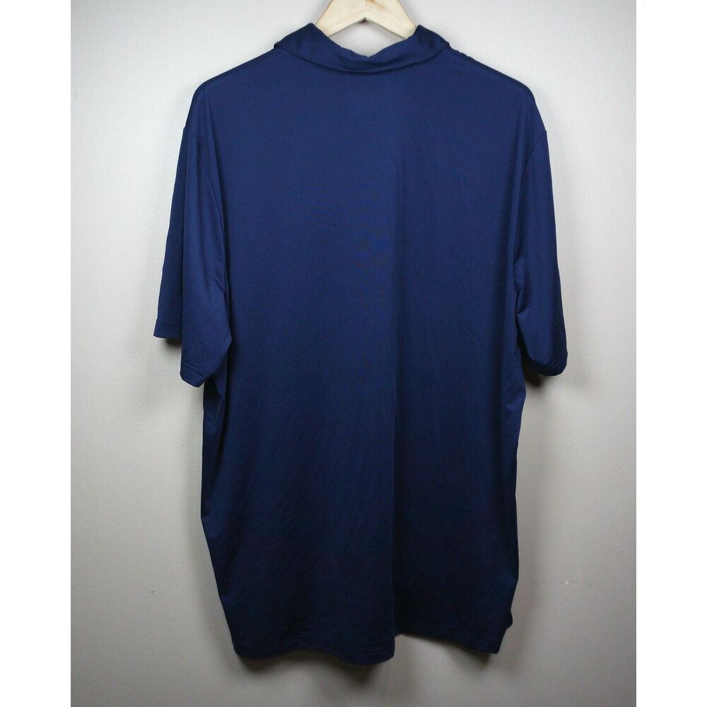 RLX Ralph Lauren Texas Golf Polo Mens XL Navy Blue Wicking Stretch Performance - Picture 3 of 11